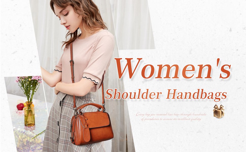 leather crossbody bag for women
