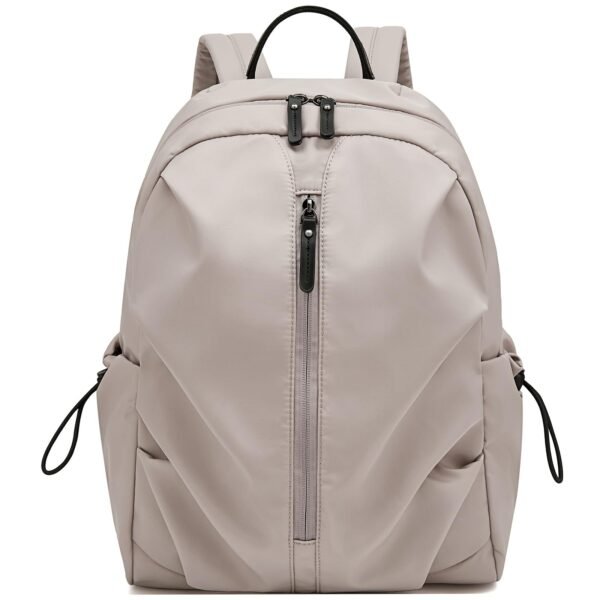 USA MCLAREN LLC Fabric Travel Backpack for Women Laptop Large Hiking Stylish Purse Lightweight Two-way Zipper（Dark Pink）