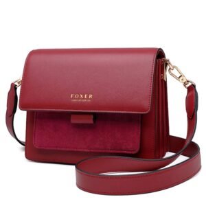 USA MCLAREN LLC Small Crossbody Bags for Women,Mini Leather Ladies Alligator pattern Shoulder Bag Handbag Purse with 2 straps