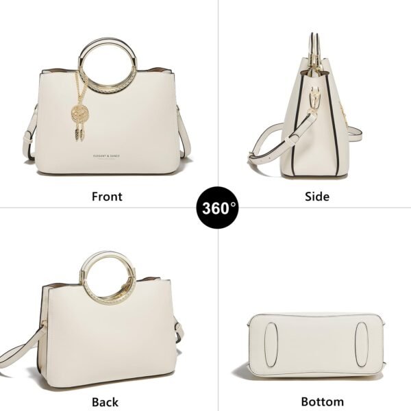 USA MCLAREN LLC Satchel Handbags for Women Top-Handle Purse Women's Crossbody Bag - Image 2