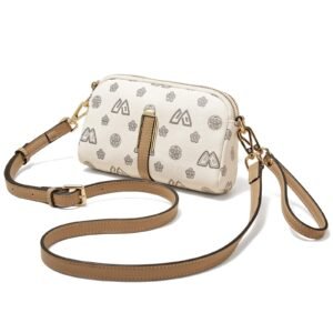 USA MCLAREN LLC Small Crossbody Bag for Women PVC Leather Cell Phone Holder Credit Card Slot Shoulder Bag Purse Lightweight Handbags